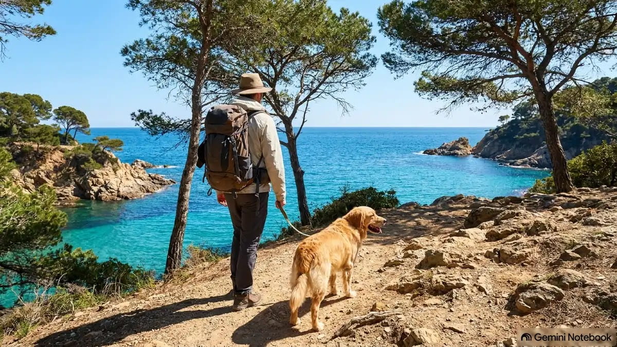Guía de turismo dog-friendly en Cataluña, playas caninas, hoteles pet-friendly y normativa de viajes